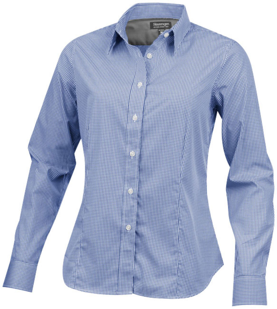 Женская футболка с длинными рукавами Net, цвет синий  размер XXL