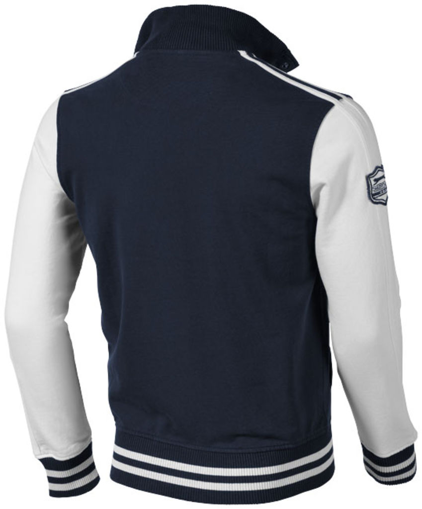 Толстовка Varsity, цвет темно-синий, белый  размер XS - 33231490- Фото №5