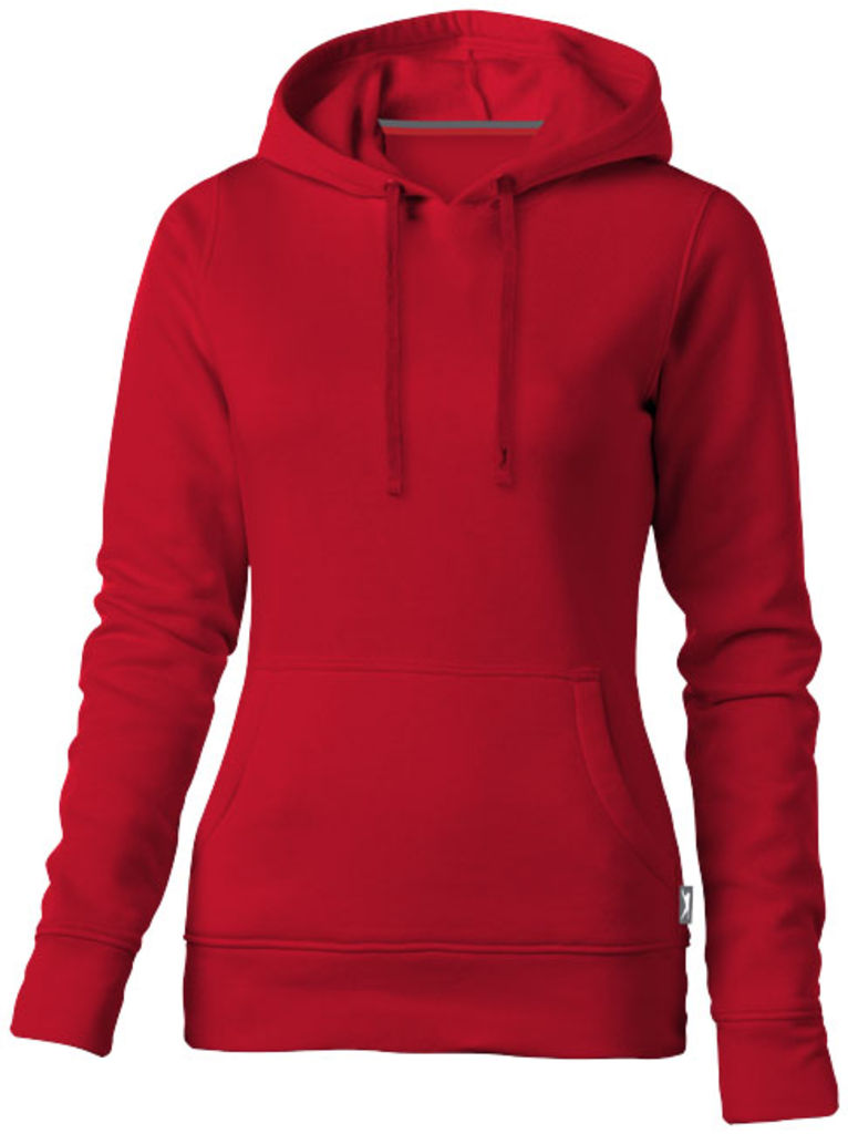 Женский свитер с капюшоном Alley, цвет красный  размер S
