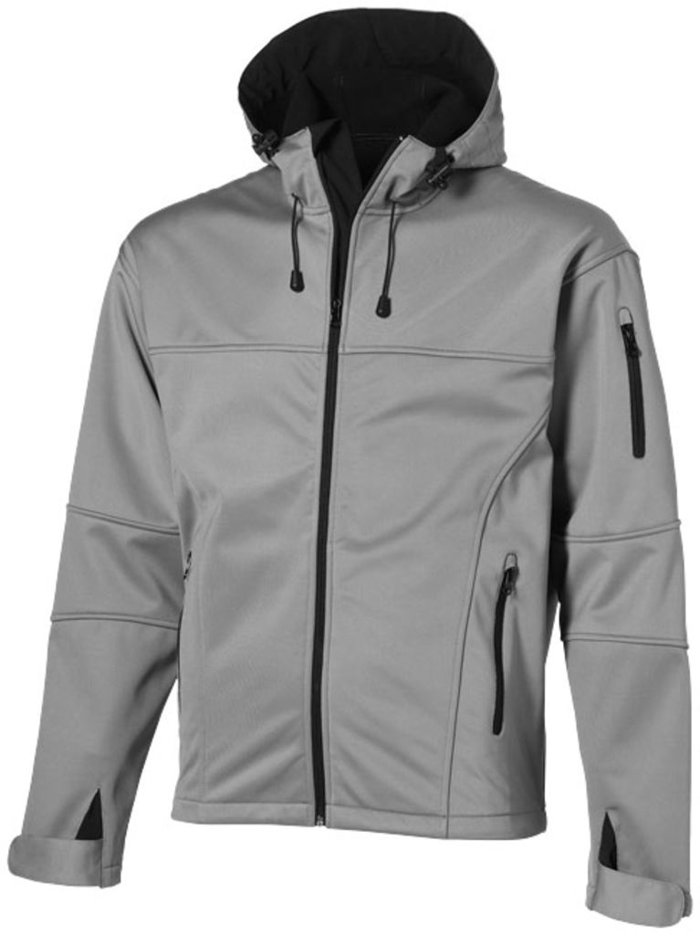 Куртка софтшел Match, цвет серый  размер M