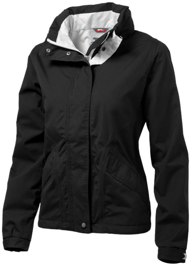 Жіноча куртка Slice, колір суцільний чорний