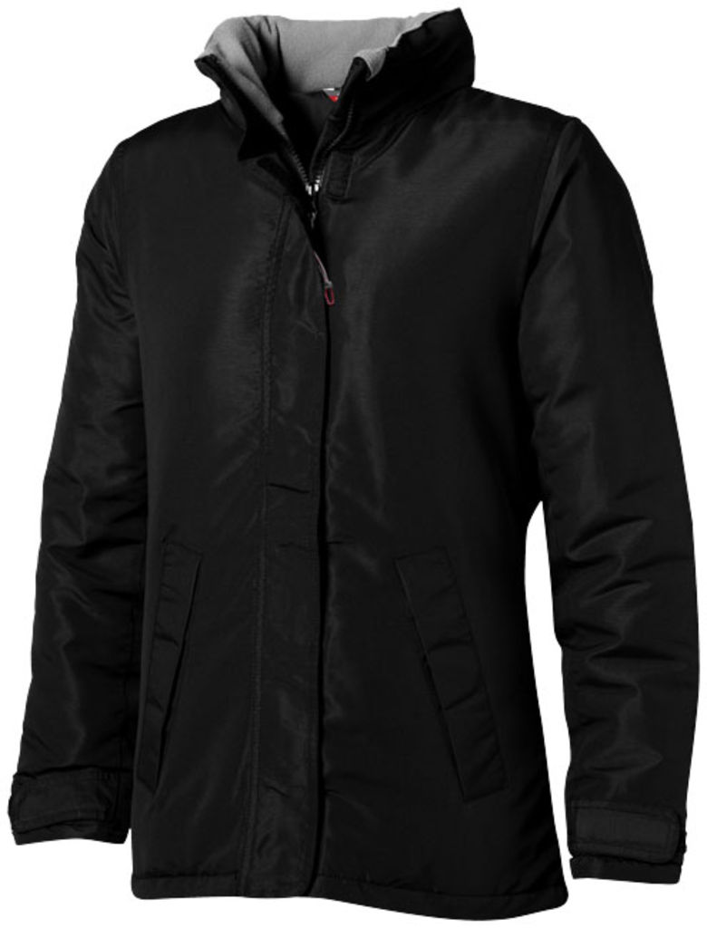 Жіноча утеплена куртка Under Spin, колір суцільний чорний  розмір S