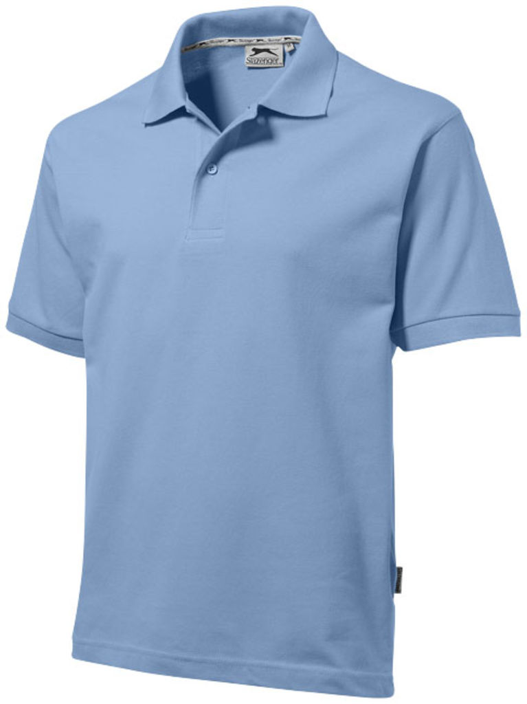 Рубашка поло с короткими рукавами Forehand, цвет светло-синий  размер S
