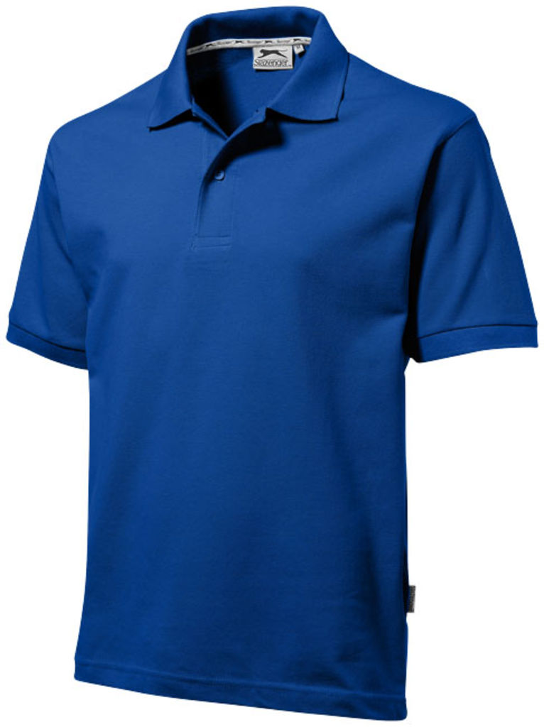 Рубашка поло с короткими рукавами Forehand, цвет синий классический  размер XXXL