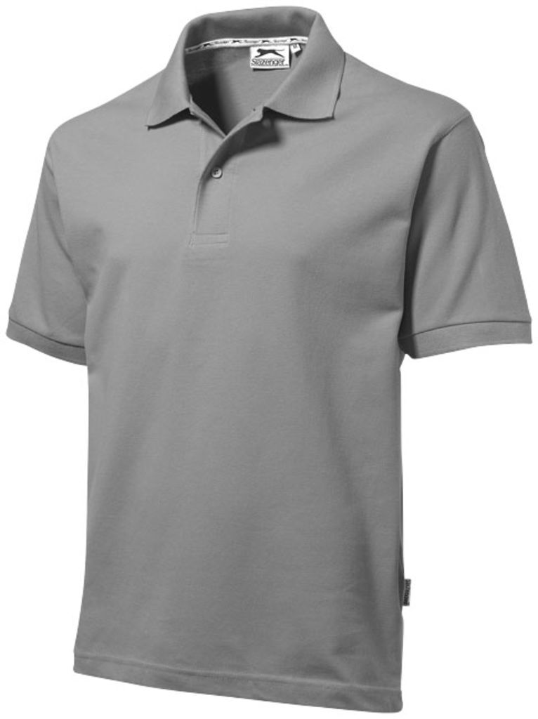 Сорочка поло з короткими рукавами Forehand, колір сірий  розмір XXL
