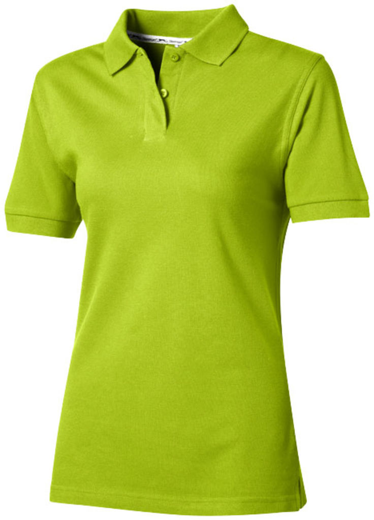 Жіноча сорочка поло з короткими рукавами Forehand, колір зелене яблуко  розмір S