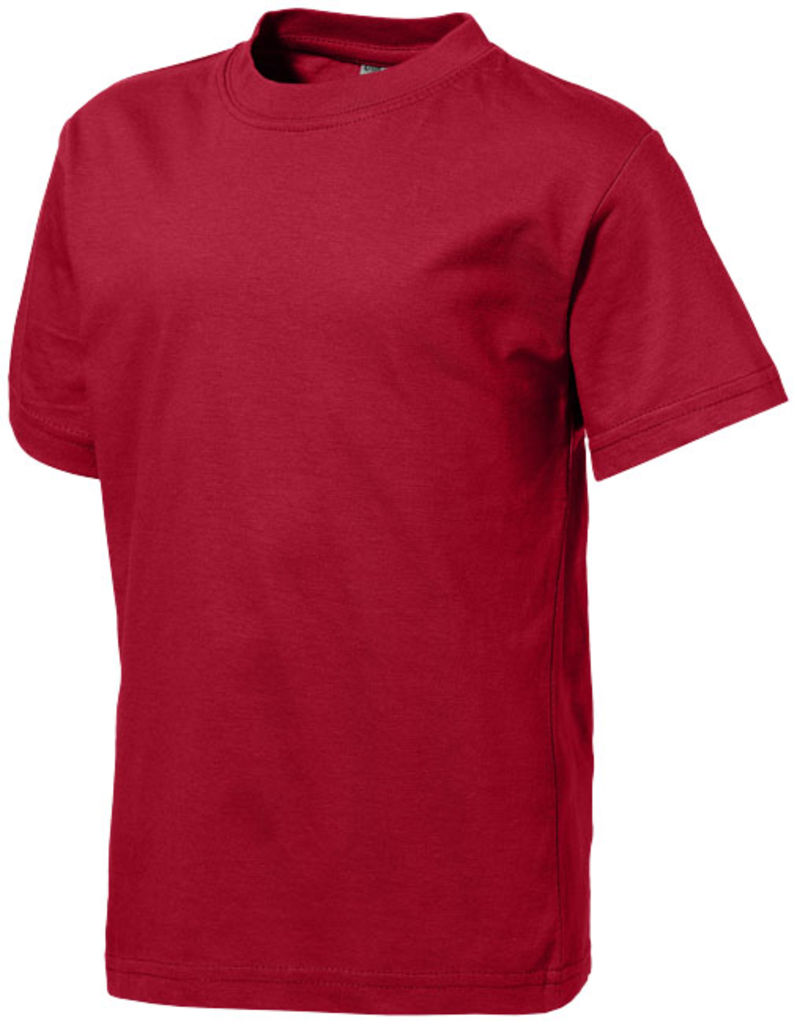 Дитяча футболка з короткими рукавами Ace, колір темно-червоний  розмір 104