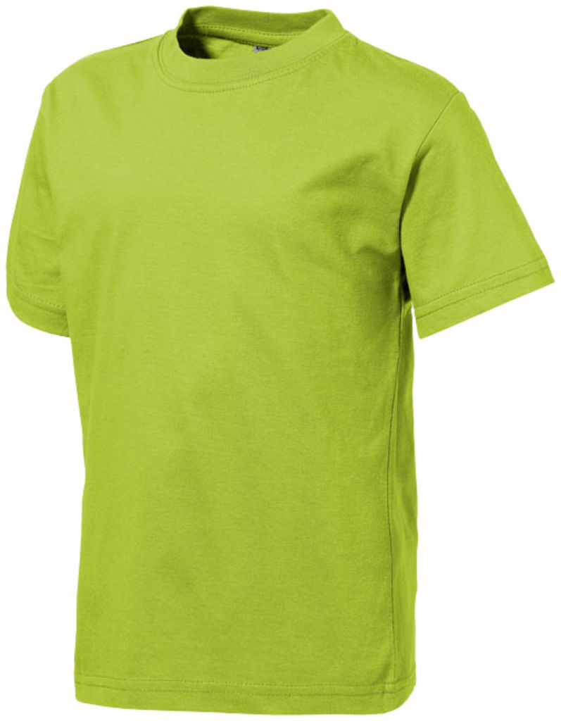 Дитяча футболка з короткими рукавами Ace, колір зелене яблуко  розмір 128