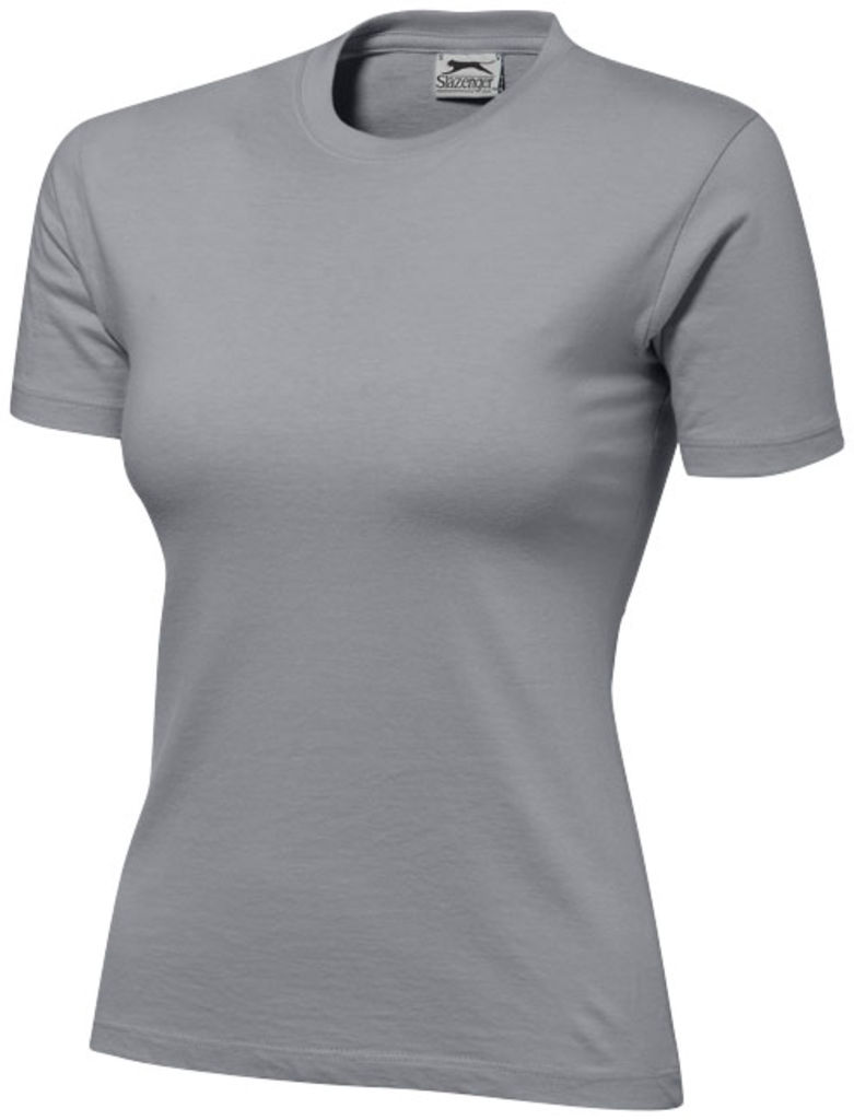 Женская футболка с короткими рукавами Ace, цвет серый  размер S