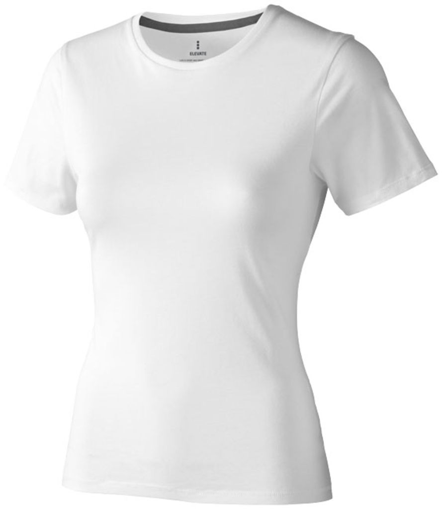 Жіноча футболка з короткими рукавами Nanaimo, колір білий  розмір S