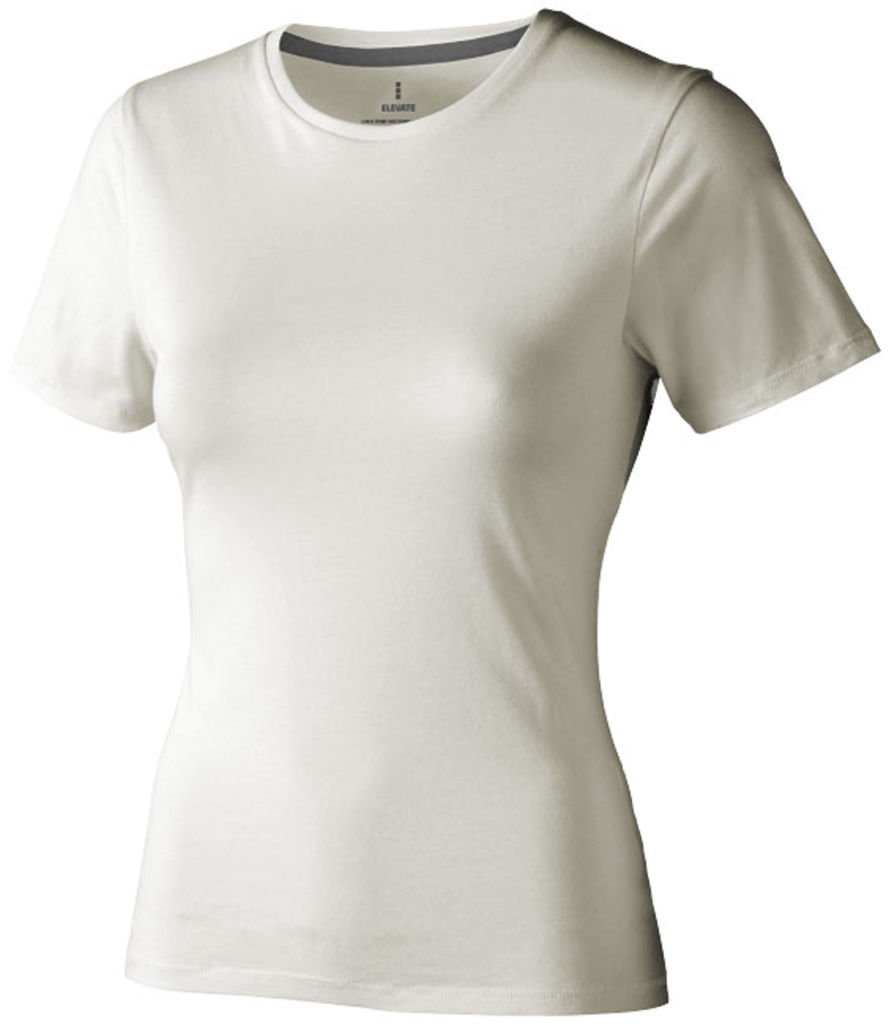 Женская футболка с короткими рукавами Nanaimo, цвет светло-серый  размер M