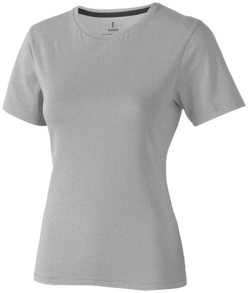 Женская футболка с короткими рукавами Nanaimo, цвет серый меланж  размер XS
