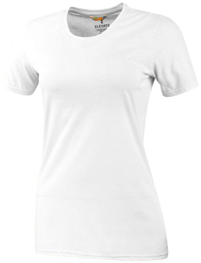 Жіноча футболка з короткими рукавами Sarek, колір білий  розмір S