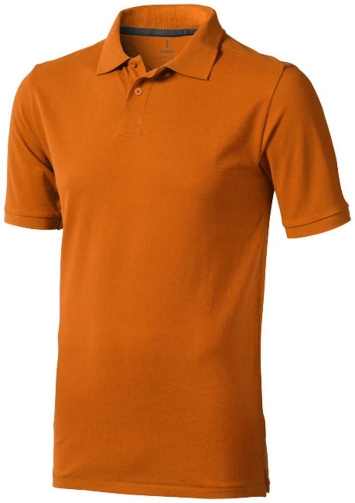 Сорочка поло з короткими рукавами Calgary, колір оранжевий  розмір XS