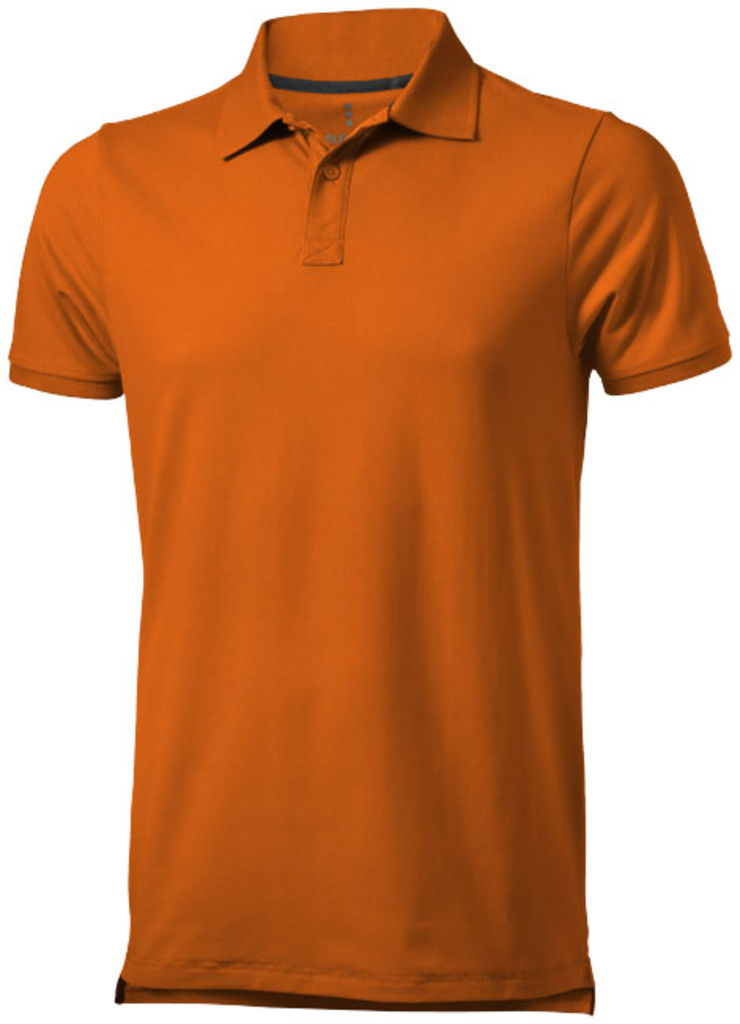 Рубашка поло с короткими рукавами Yukon, цвет оранжевый  размер S