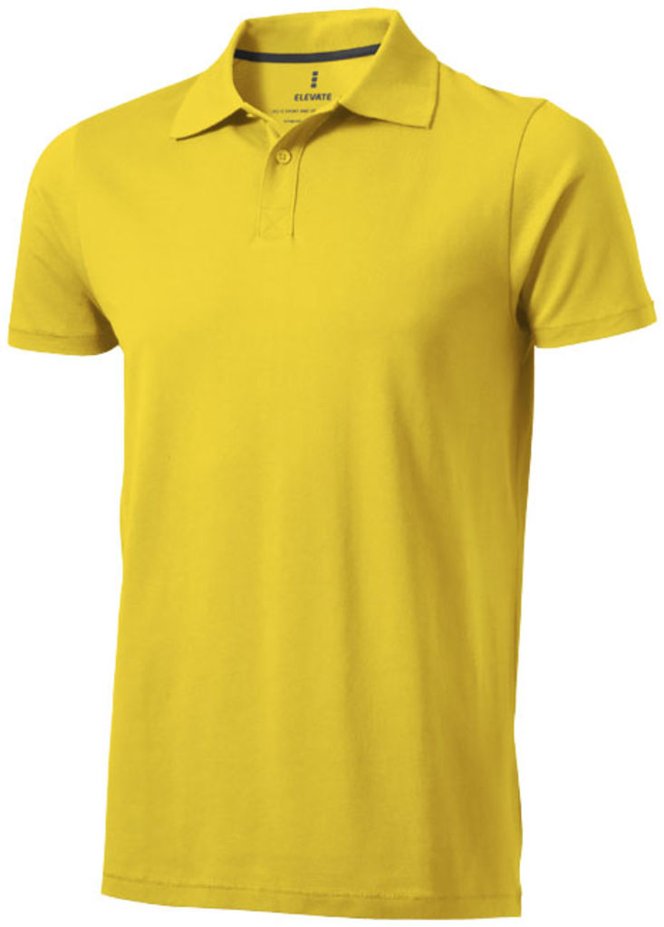 Рубашка поло с короткими рукавами Seller, цвет желтый  размер S