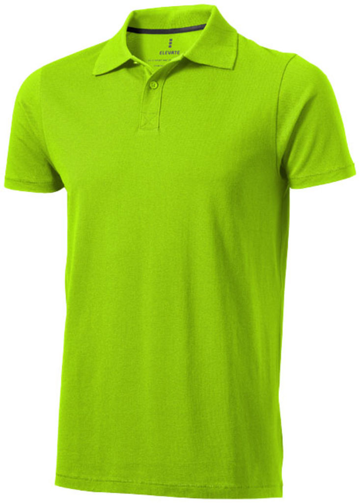 Рубашка поло с короткими рукавами Seller, цвет зеленое яблоко  размер M
