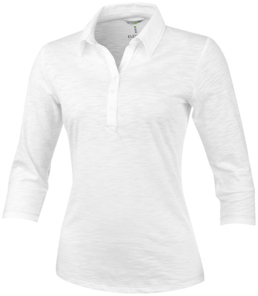 Сорочка поло жіноча з короткими рукавами Tipton, колір білий