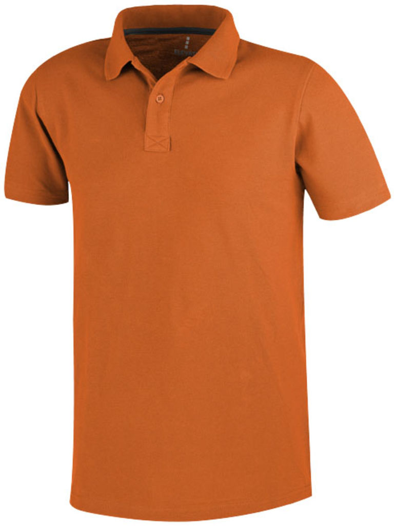 Рубашка поло c короткими рукавами Primus, цвет оранжевый  размер L