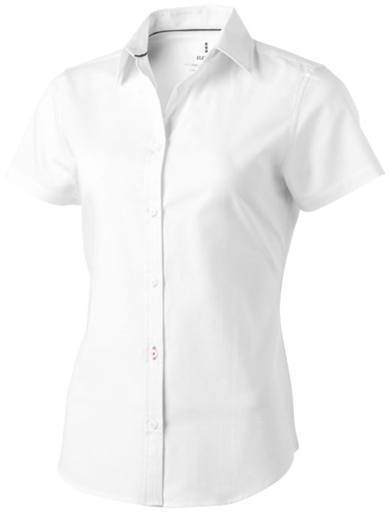 Женская рубашка с короткими рукавами Manitoba, цвет белый  размер M