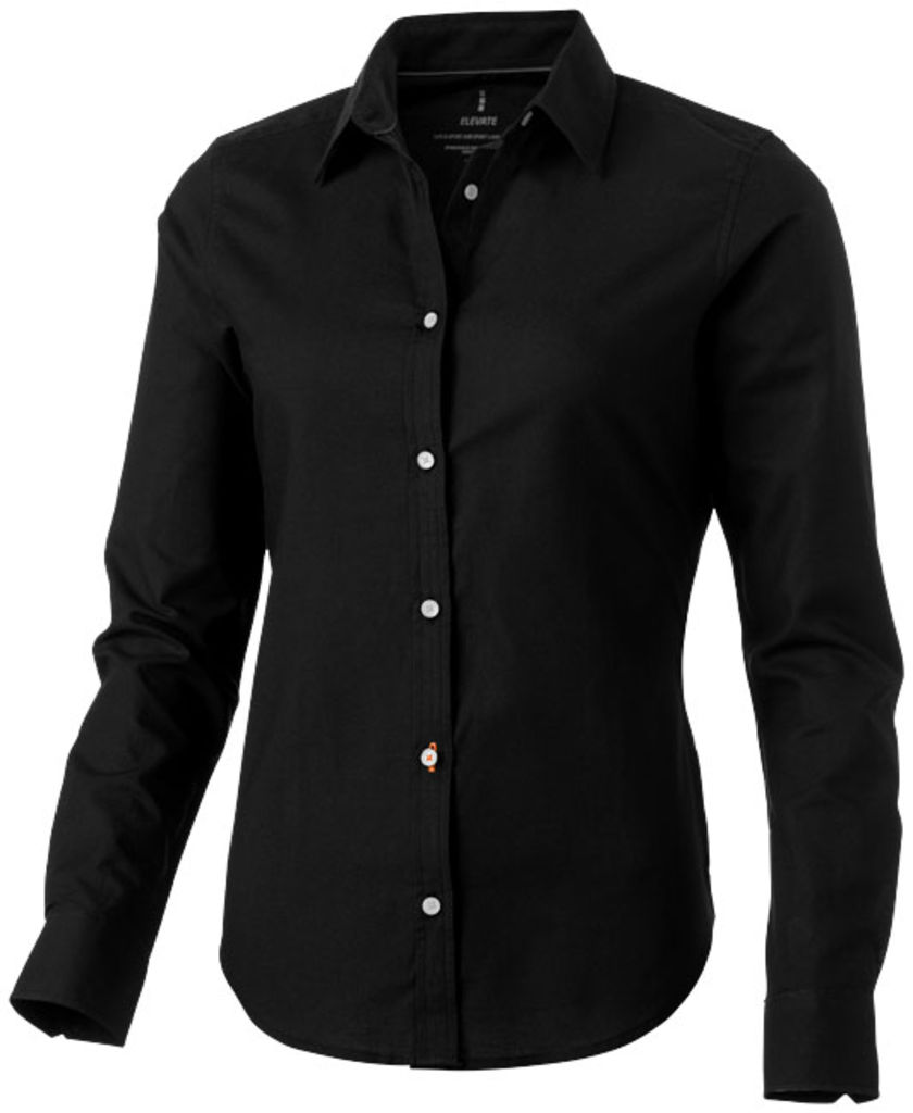 Женская рубашка  Vaillant, цвет сплошной черный  размер XS