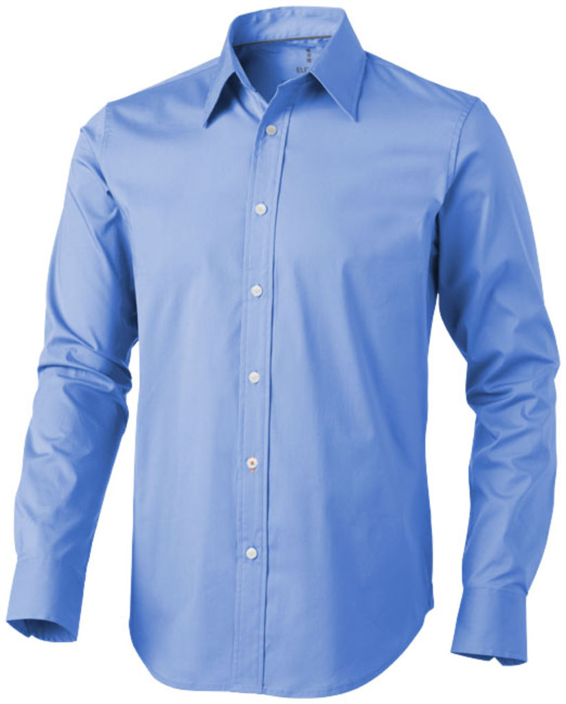 Рубашка с длинными рукавами Hamilton, цвет светло-синий  размер XS