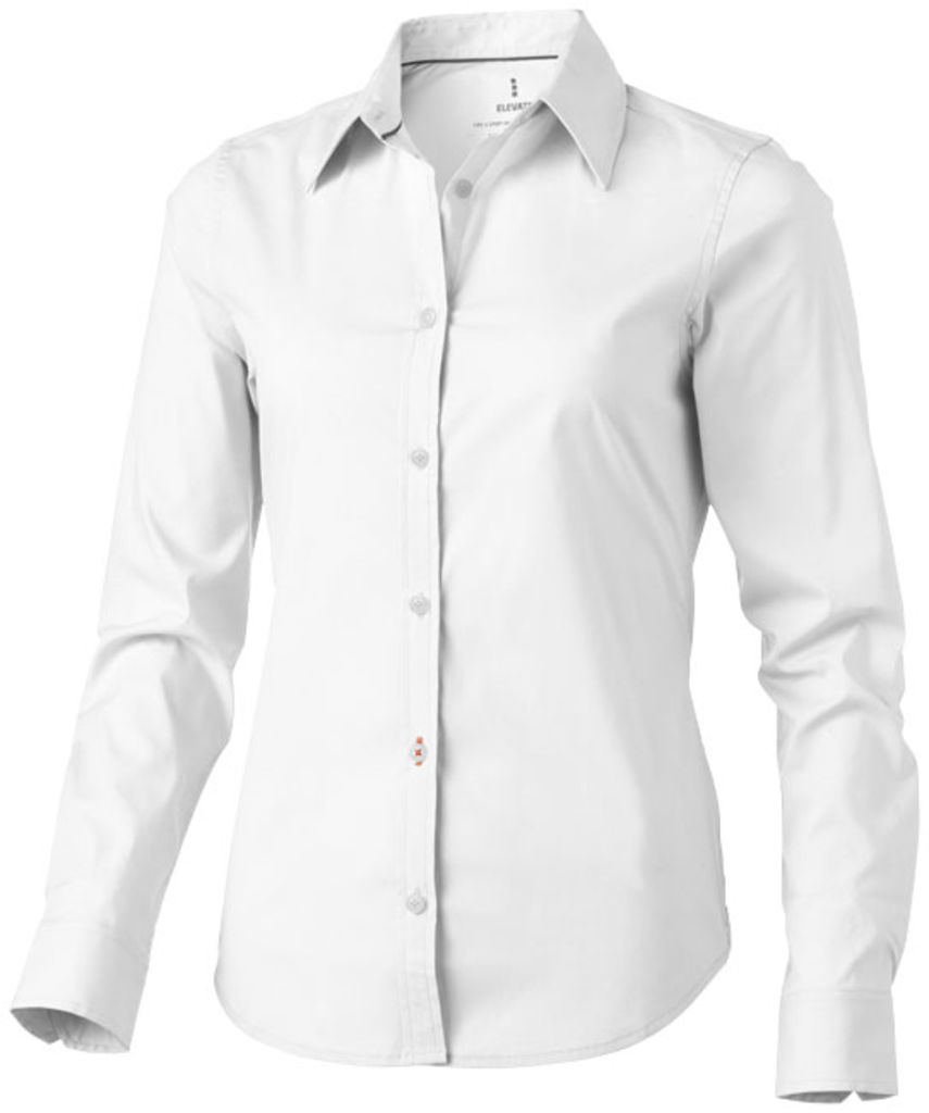 Женская рубашка с длинными рукавами Hamilton, цвет белый  размер XS