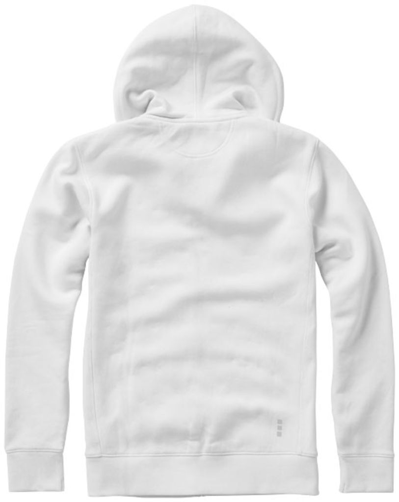 Свитер Arora с капюшоном и застежкой-молнией на всю длину, цвет белый  размер M - 38211012- Фото №5 Свитер Arora с капюшоном и застежкой-молнией на всю длину, цвет белый  размер M - 38211012- Фото №5