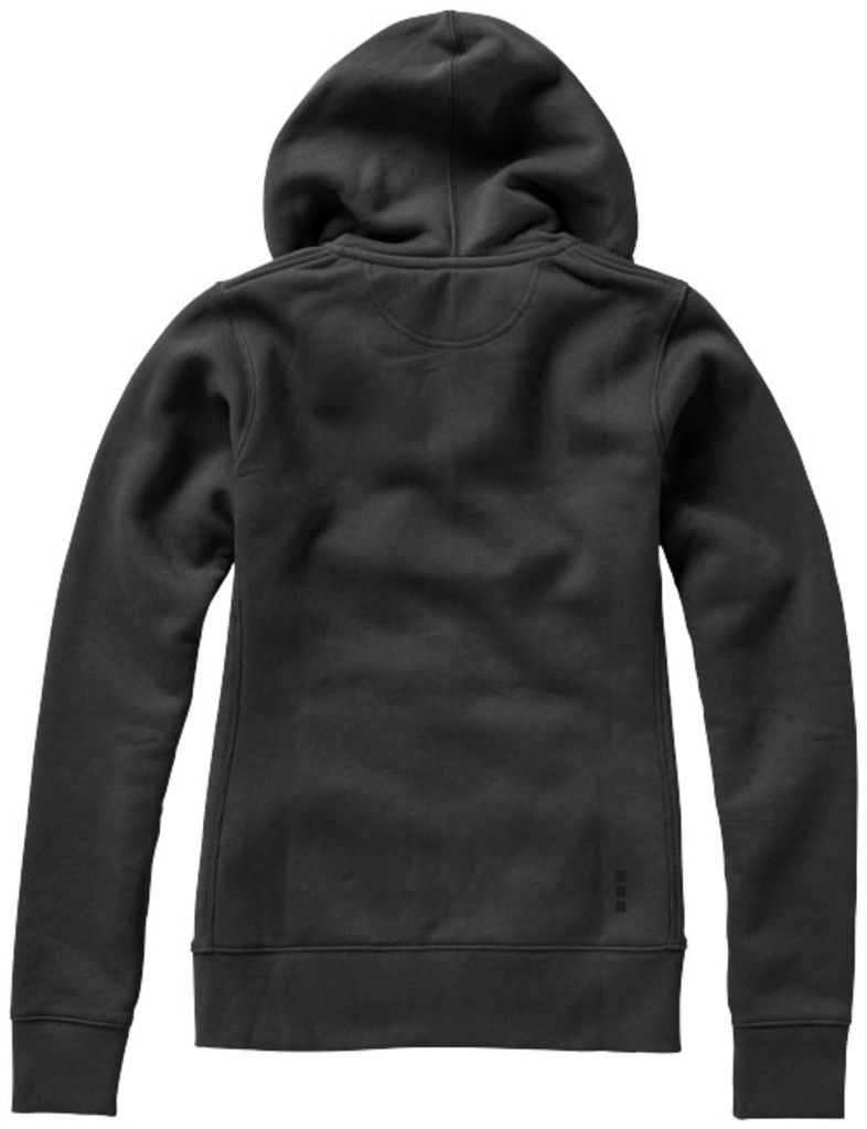 Женский свитер Arora с капюшоном и застежкой-молнией на всю длину, цвет антрацит размер S - 38212951- Фото №5 Женский свитер Arora с капюшоном и застежкой-молнией на всю длину, цвет антрацит размер S - 38212951- Фото №5