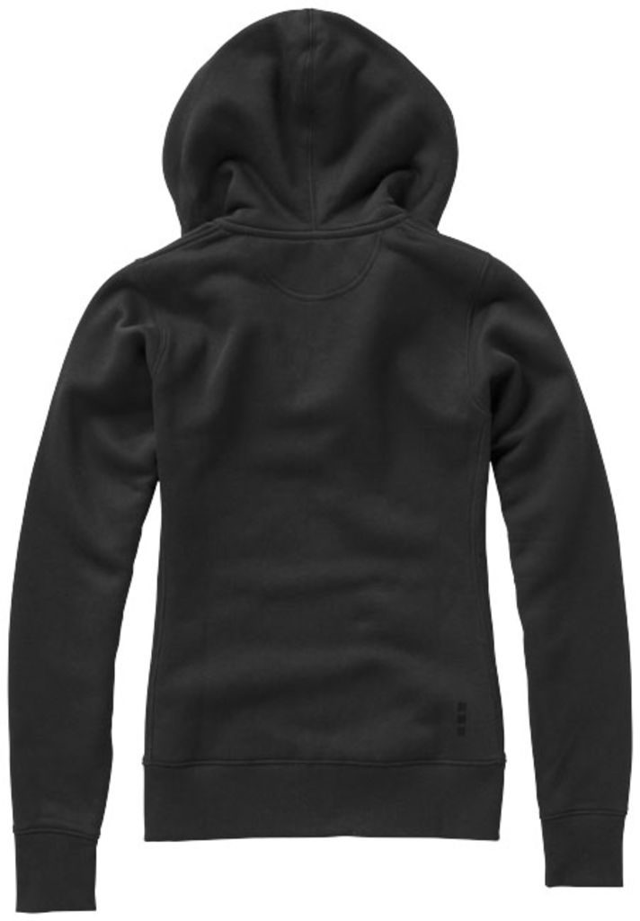 Женский свитер Arora с капюшоном и застежкой-молнией на всю длину, цвет сплошной черный  размер L - 38212993- Фото №5