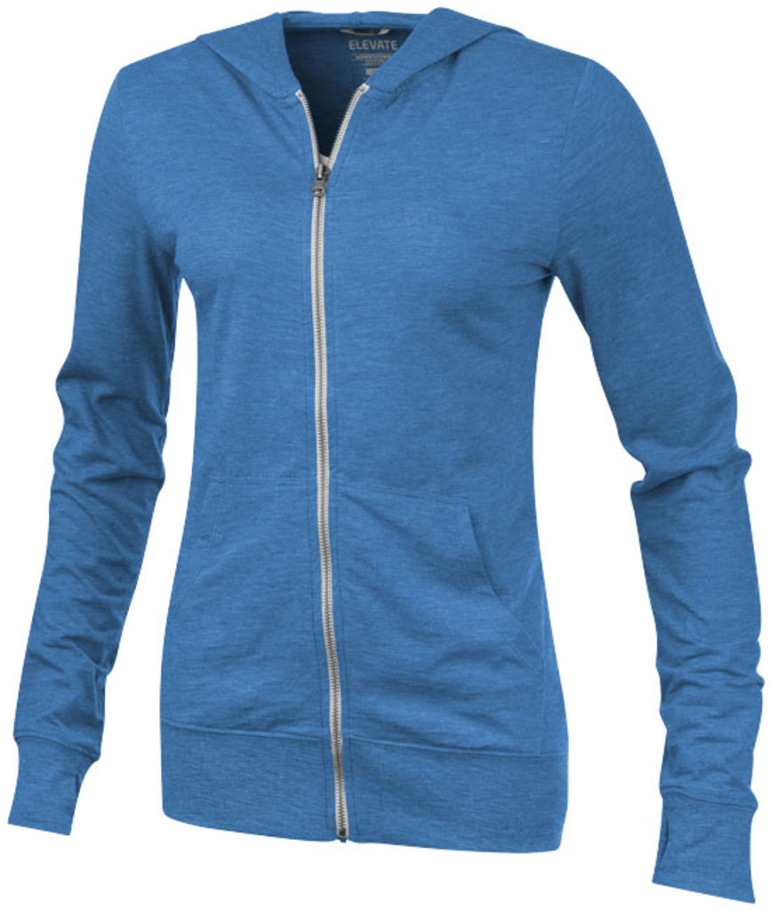 Женский свитер Garner с капюшоном и застежкой-молнией на всю длину, цвет синий  размер XS