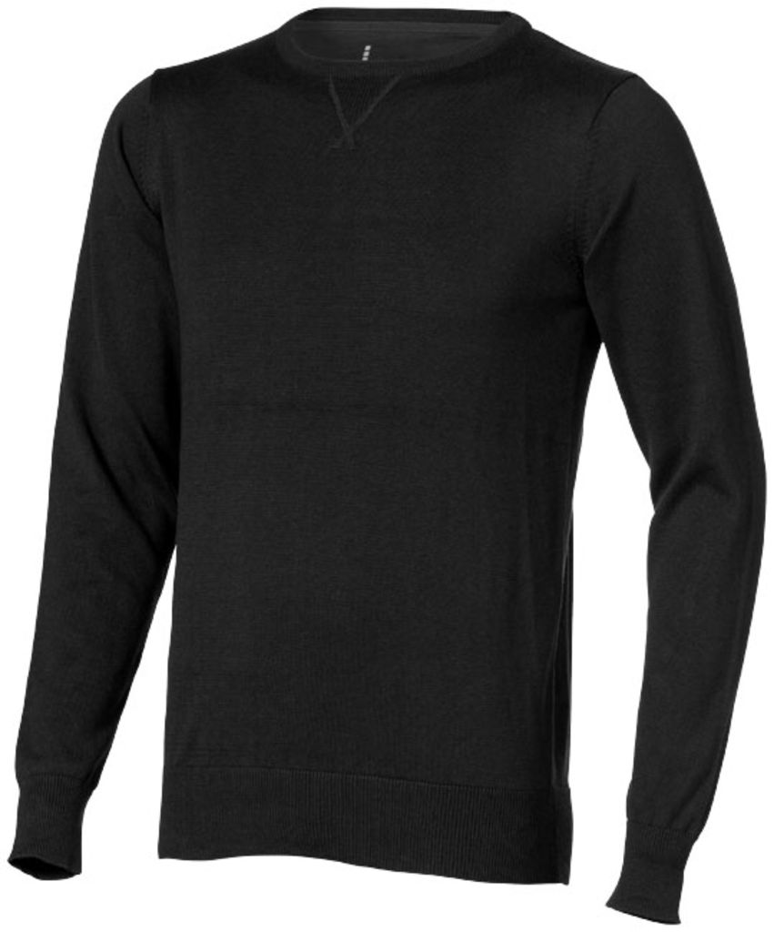 Пуловер з круглим вирізом Fernie, колір суцільний чорний  розмір XS
