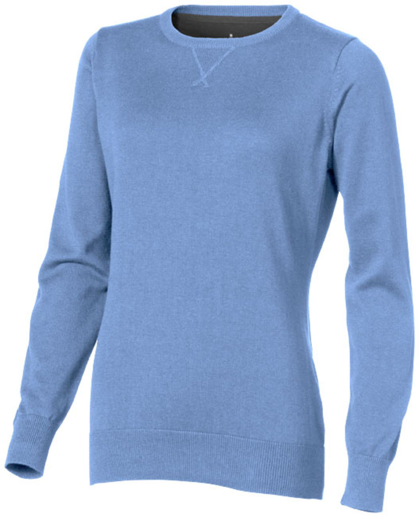 Жіночий пуловер з круглим вирізом Fernie, колір світло-синій  розмір XS