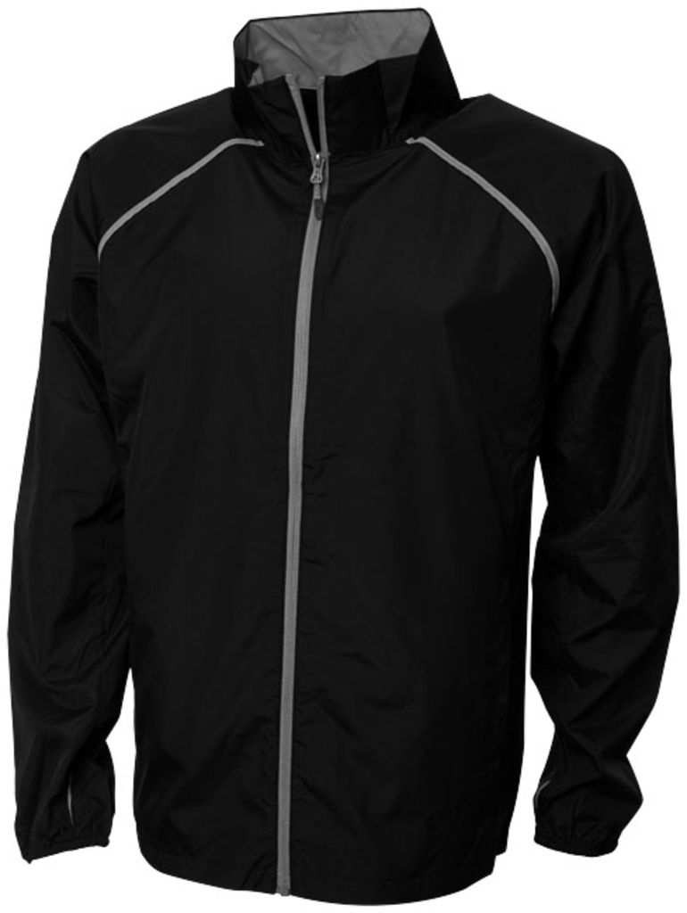 Складна куртка Egmont, колір суцільний чорний  розмір XS