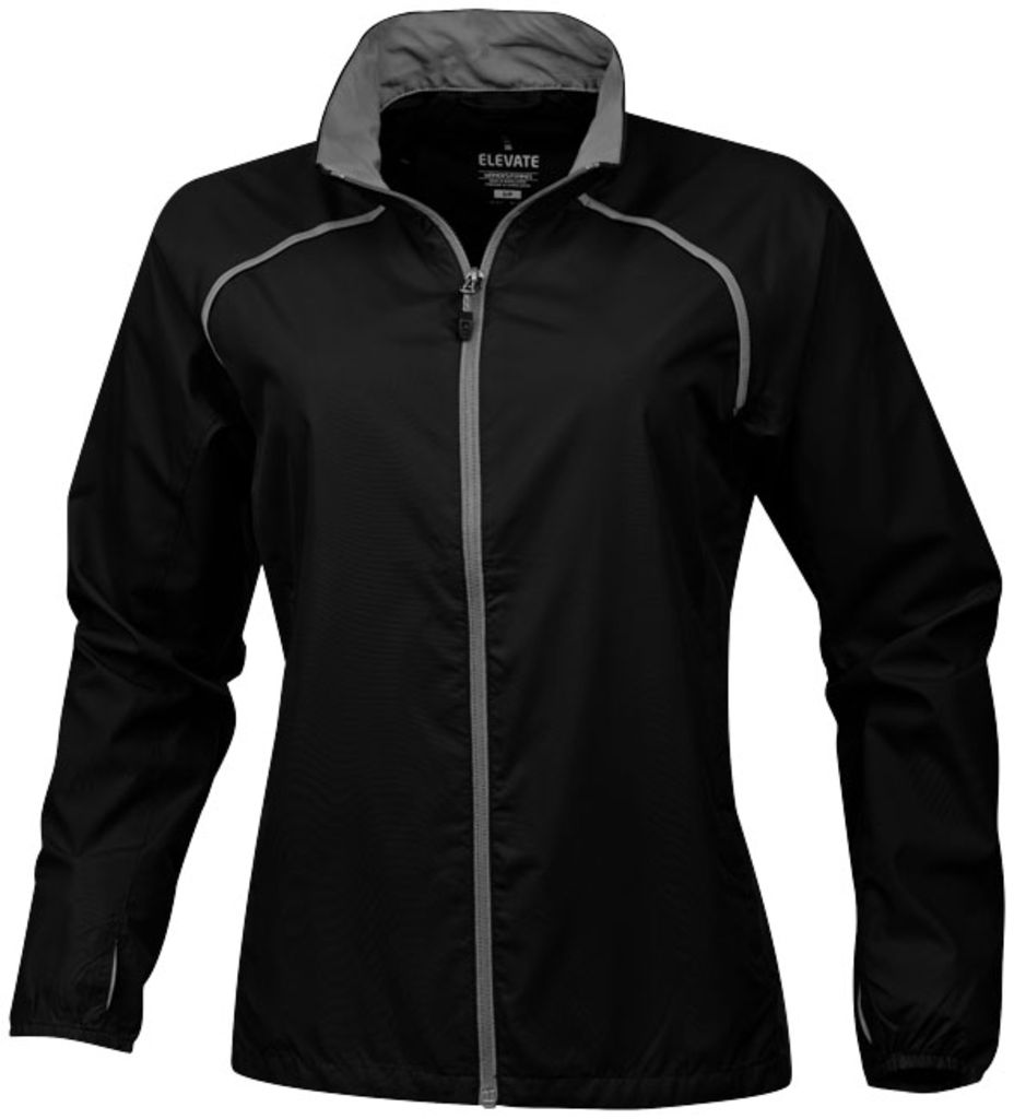 Женская складная куртка Egmont, цвет сплошной черный  размер XL