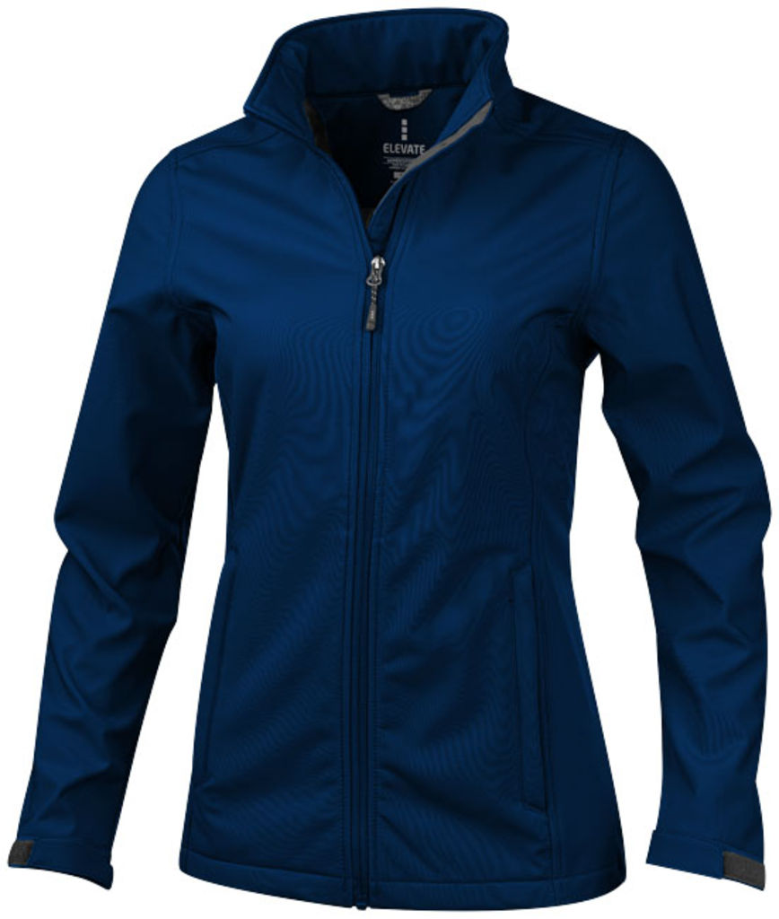 Женская куртка софтшел Maxson, цвет темно-синий  размер M