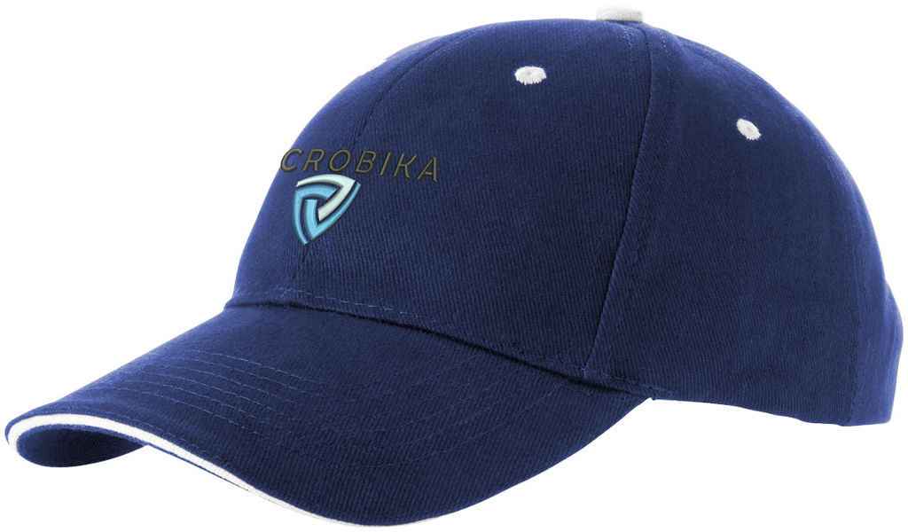 Кепка-сэндвич Brent из 6-ти панелей, цвет темно-синий - 38656490- Фото №2 Кепка-сэндвич Brent из 6-ти панелей, цвет темно-синий - 38656490- Фото №2