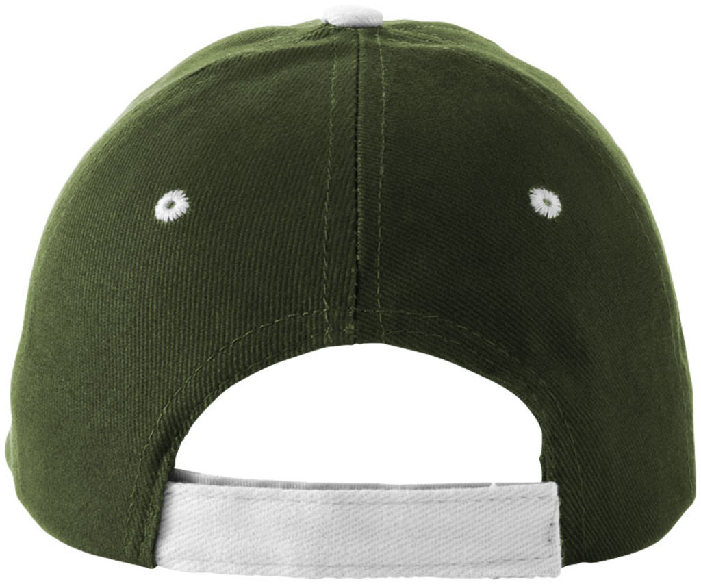 Кепка-сэндвич Brent из 6-ти панелей, цвет зеленый армейский - 38656700- Фото №4 Кепка-сэндвич Brent из 6-ти панелей, цвет зеленый армейский - 38656700- Фото №4