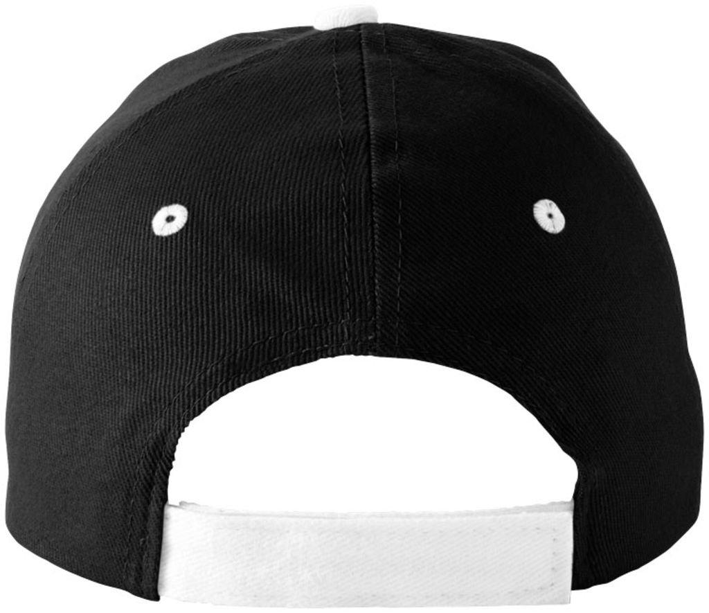 Кепка-сэндвич Brent из 6-ти панелей, цвет сплошной черный - 38656990- Фото №4 Кепка-сэндвич Brent из 6-ти панелей, цвет сплошной черный - 38656990- Фото №4