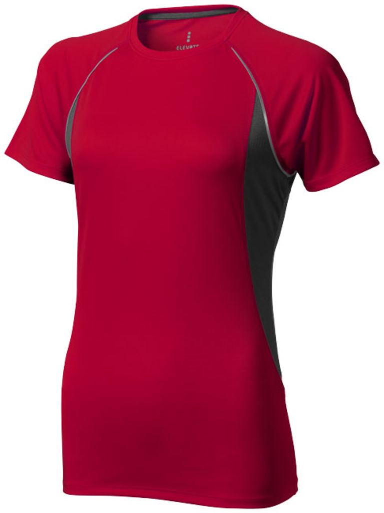 Жіноча футболка з короткими рукавами Quebec, колір червоний  розмір M