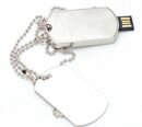 Флешка 8 Gb в виде военного жетона, металлическая Флешка 8 Gb в виде военного жетона, металлическая
