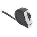 Рулетка длиной 3 метра с блокирующим механизмом и металлическим плоским крючком на ленте Рулетка длиной 3 метра с блокирующим механизмом и металлическим плоским крючком на ленте