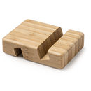 Подставка для мобильных телефонов, планшетов или смартфонов из натурального бамбука Подставка для мобильных телефонов, планшетов или смартфонов из натурального бамбука