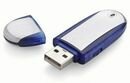 Флеш накопитель 4 Gb cиний, овальный Флеш накопитель 4 Gb cиний, овальный