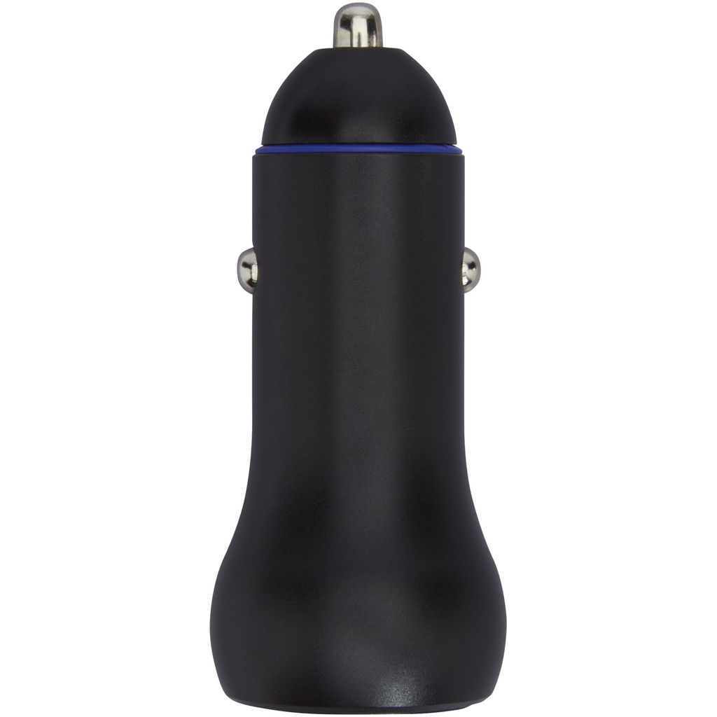 Pilot Автомобильное зарядное устройство с двумя разъемами USB-C/USB-а 55Вт, цвет сплошной черный - 12425990- Фото №3 Pilot Автомобильное зарядное устройство с двумя разъемами USB-C/USB-а 55Вт, цвет сплошной черный - 12425990- Фото №3